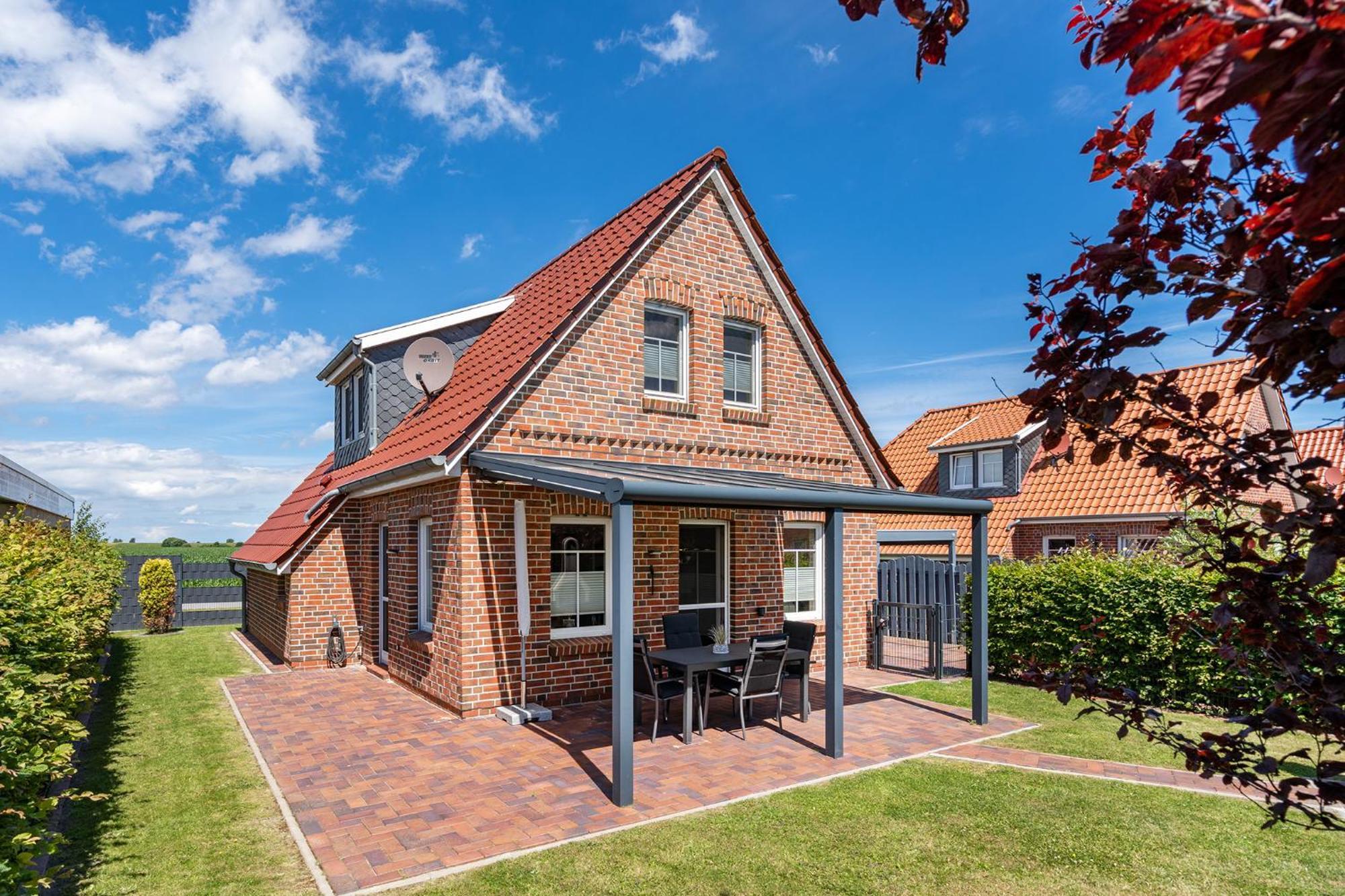 Deichblick Villa Греетзиел Екстериор снимка