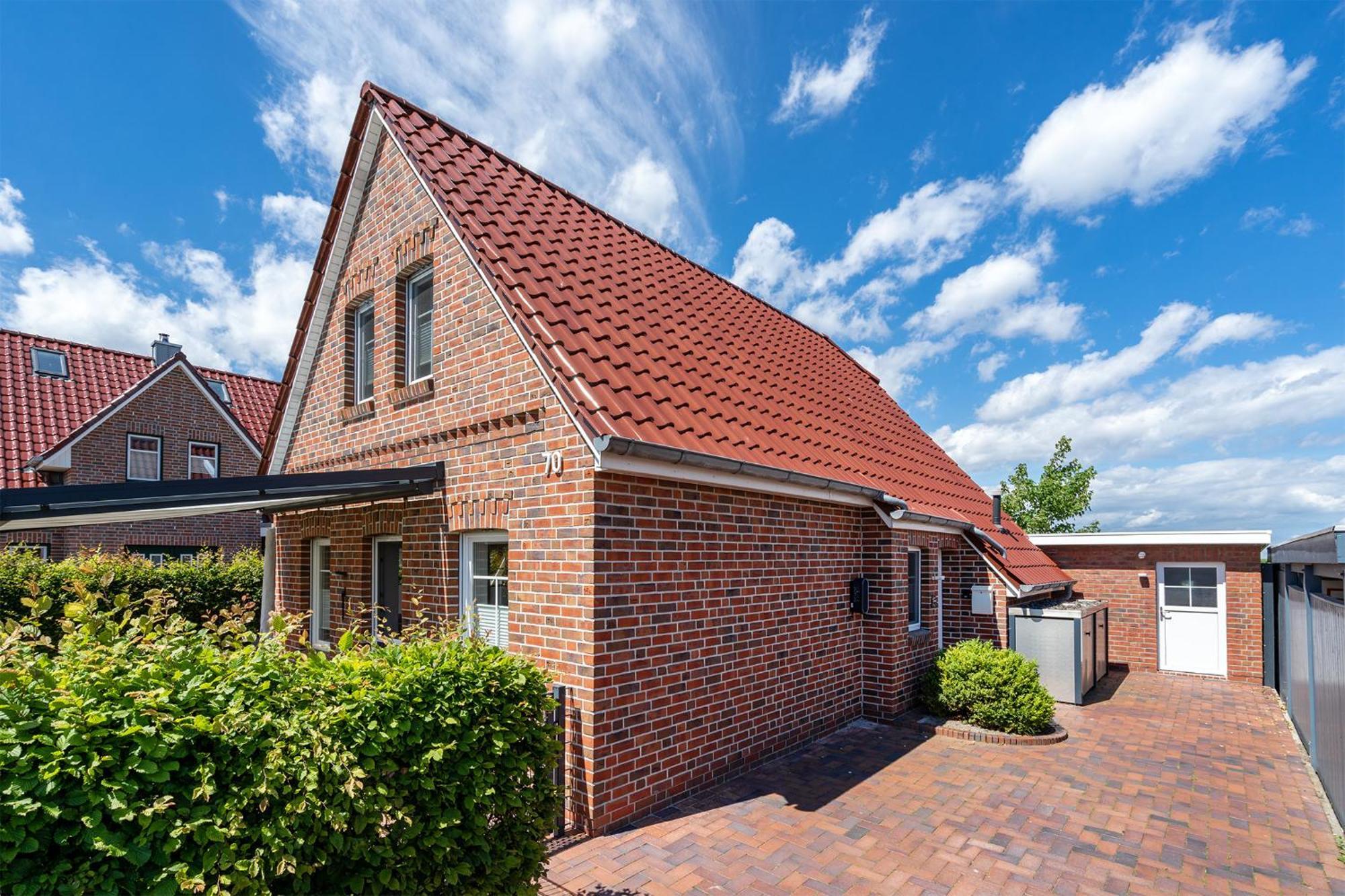 Deichblick Villa Греетзиел Екстериор снимка